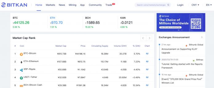 Bitkan：2013年3月推出的多种加密服务集成平台发展历程