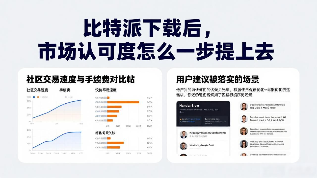 比特派下载后，市场认可度怎么一步步提上去