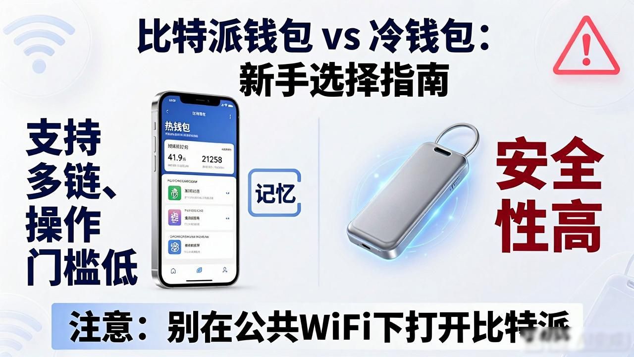 比特派钱包vs冷钱包，新手该怎么选