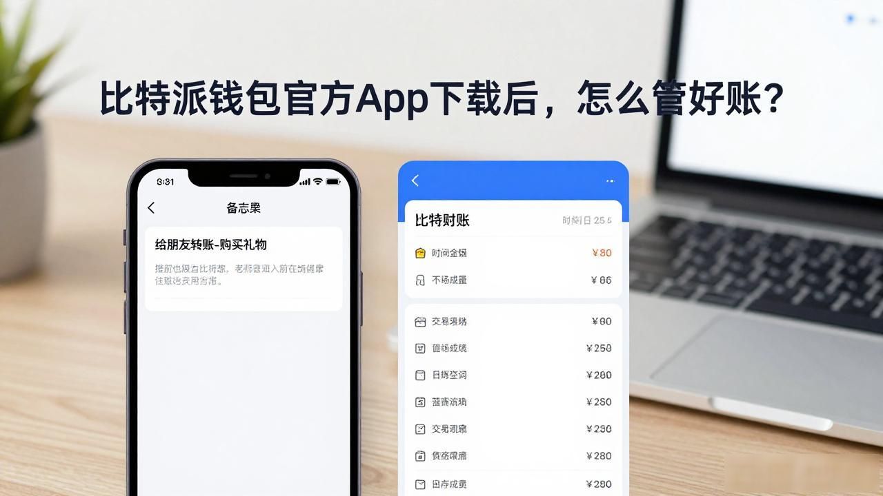 比特派钱包官方App下载后，怎么管好账？
