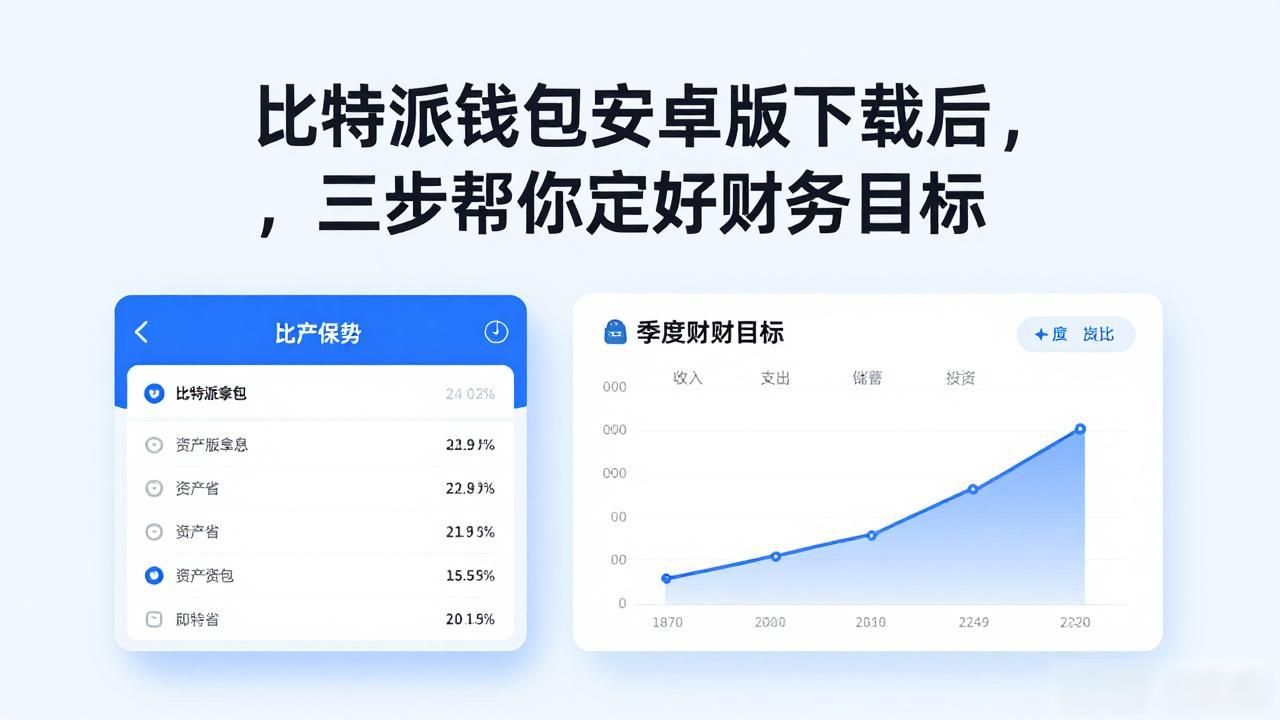 比特派钱包安卓版下载后，三步帮你定好财务目标