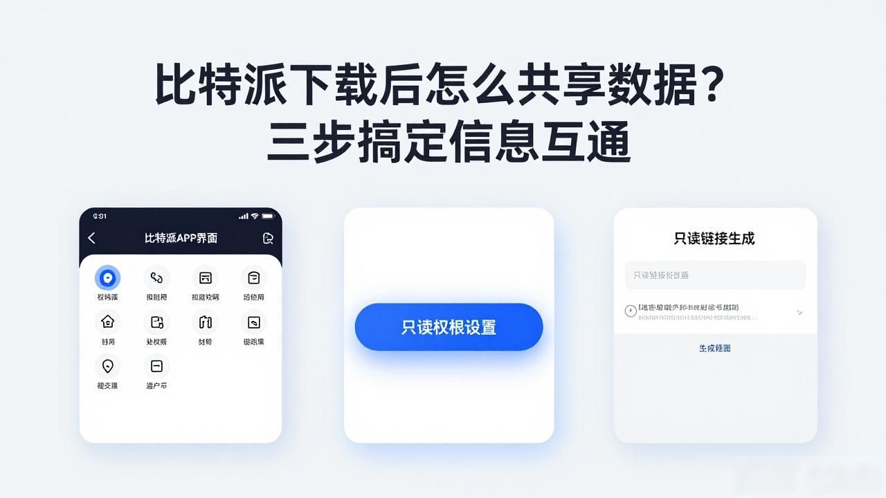 比特派下载后怎么共享数据？三步搞定信息互通