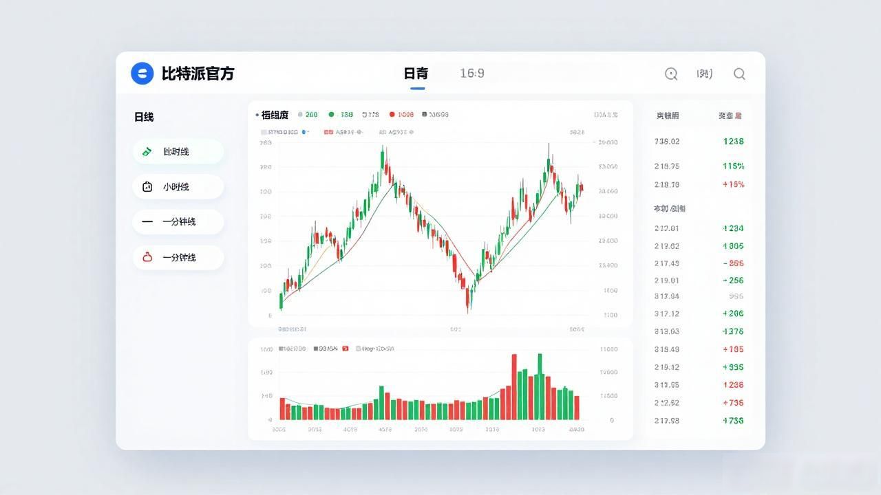 如何在比特派官方下载中浏览实时数据？