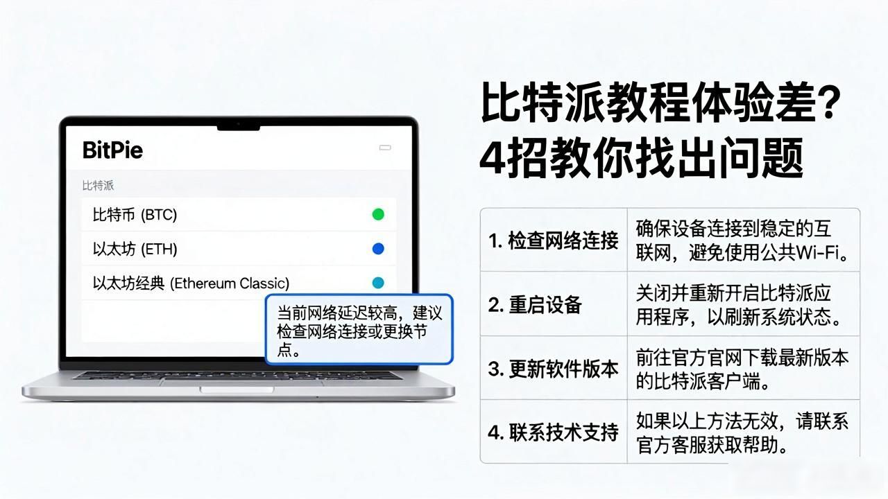 比特派教程体验差？4招教你找出问题