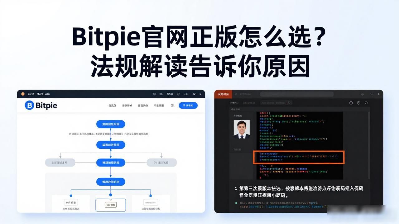Bitpie官网正版怎么选？法规解读告诉你原因