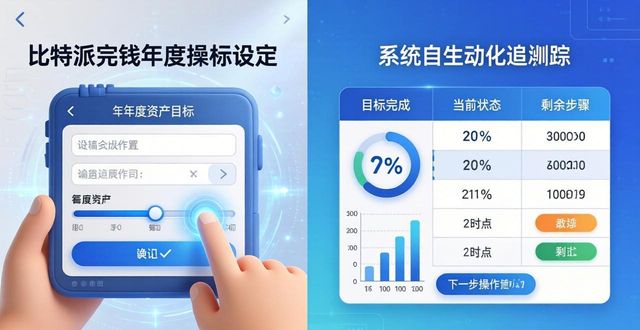 如何在比特派钱包网址中设定年度目标?_比特派钱包币币兑换限制_2021比特派钱包使用视频