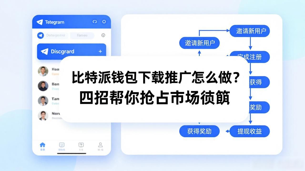 比特派钱包下载推广怎么做？四招帮你抢占市场份额