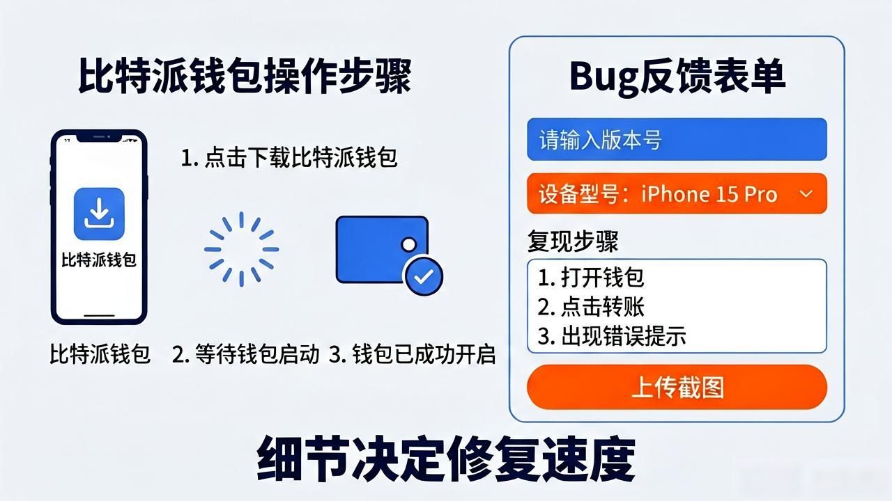 比特派钱包最新版Bug怎么报？一文教你快速反馈