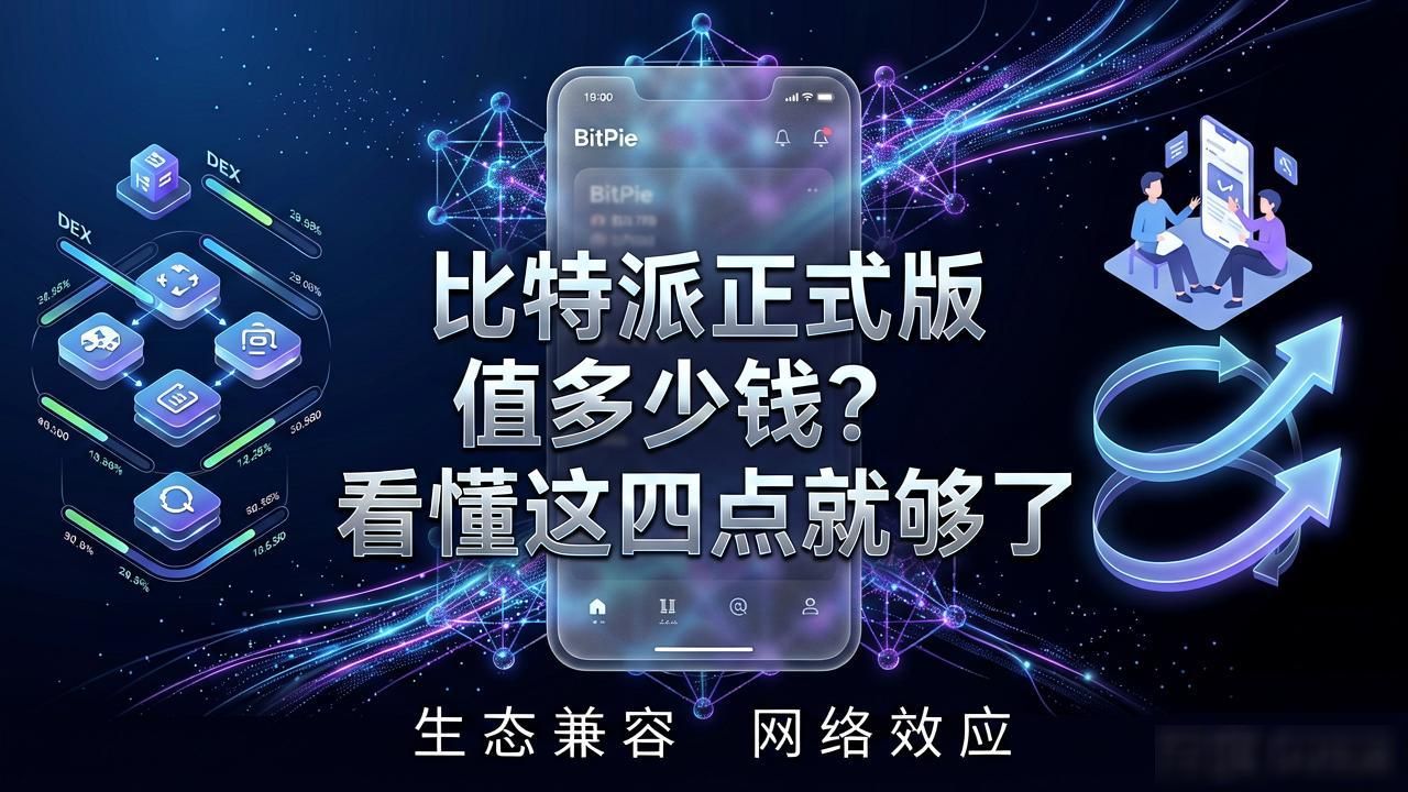 比特派正式版值多少钱？看懂这四点就够了