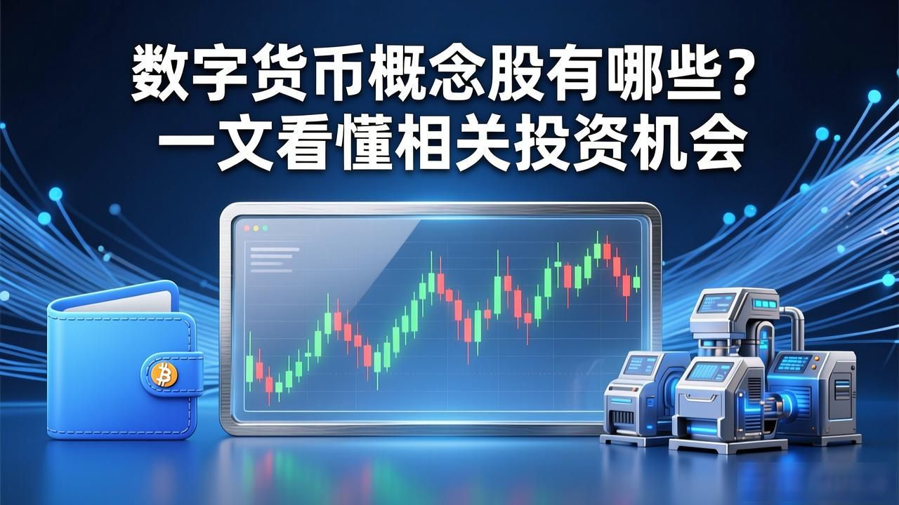 数字货币概念股有哪些？一文看懂相关投资机会