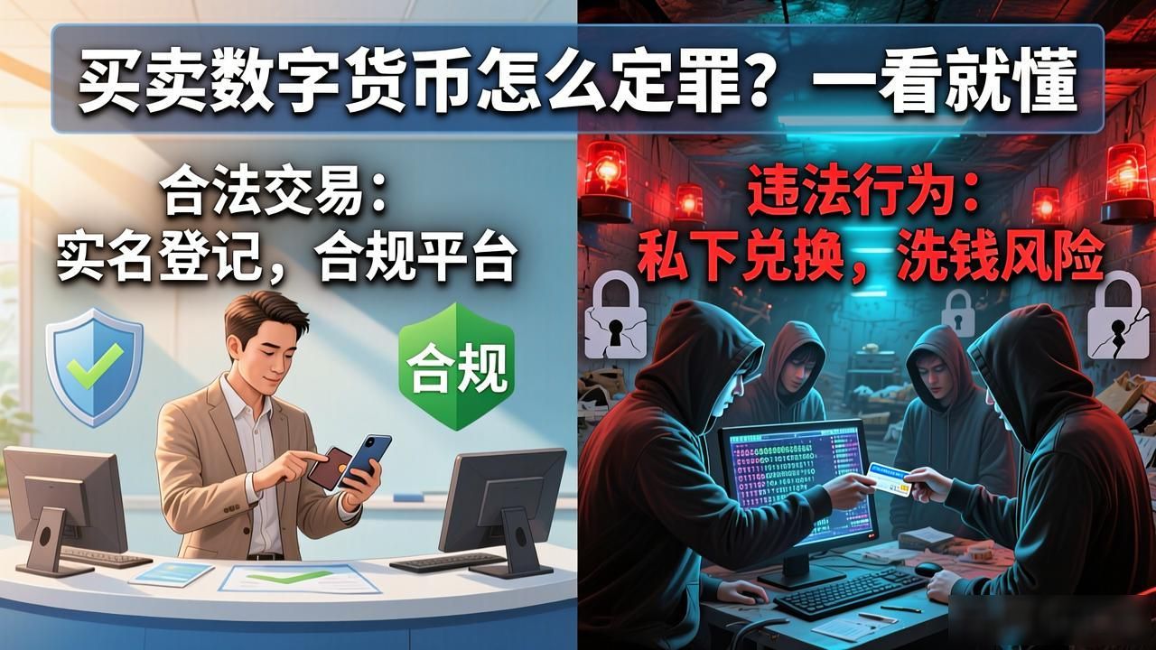 买卖数字货币怎么定罪？一看就懂