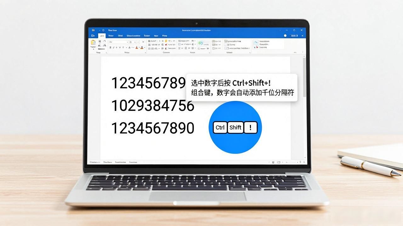 Word货币数字加逗号，3种方法帮你轻松搞定