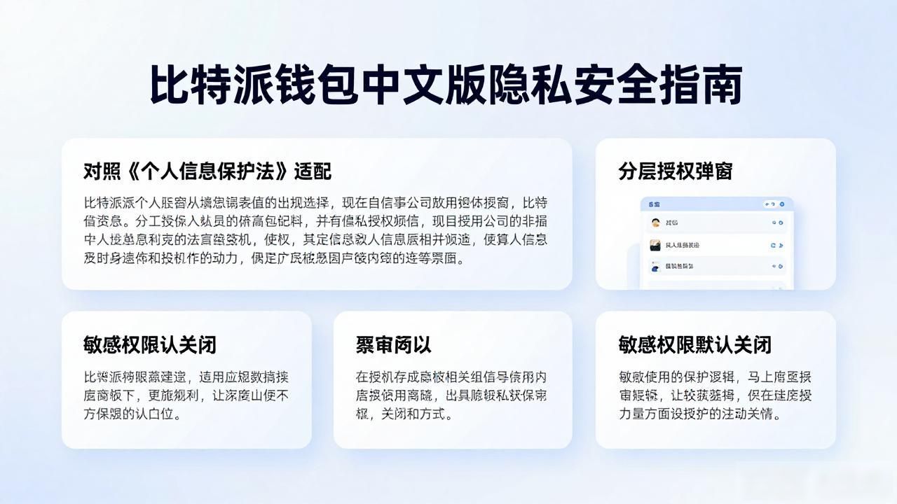 比特派钱包中文版隐私安全指南