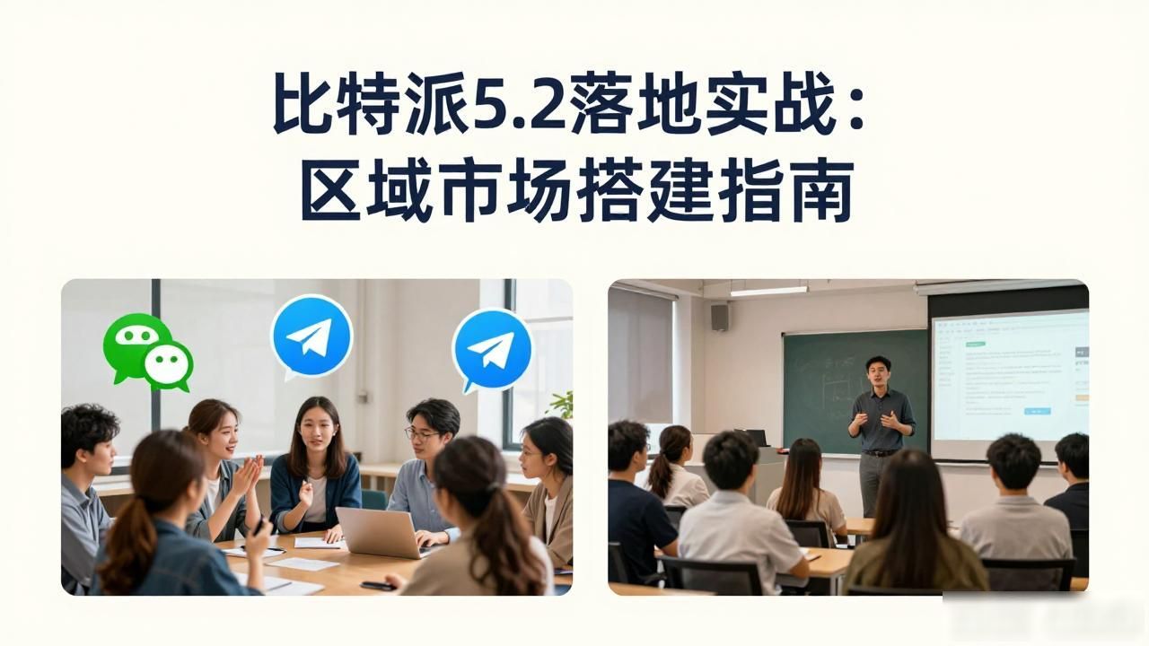 比特派5.2落地实战：区域市场搭建指南