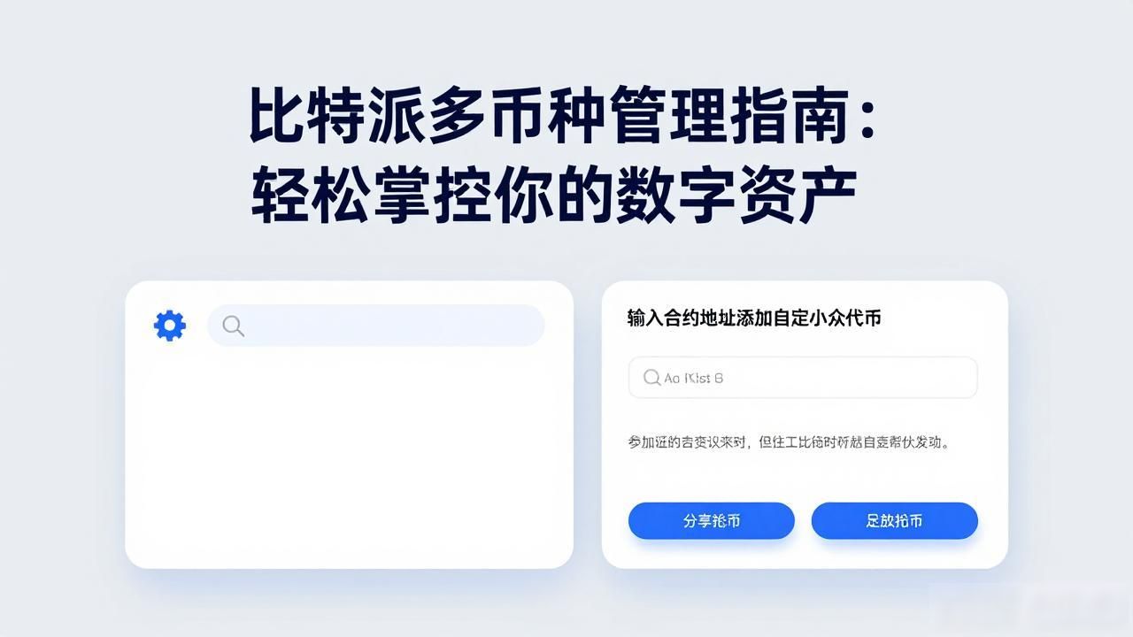 比特派多币种管理指南：轻松掌控你的数字资产
