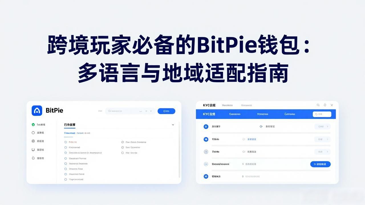 跨境玩家必备的BitPie钱包：多语言与地域适配指南