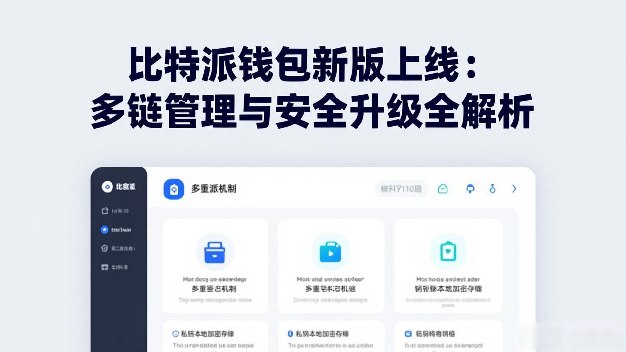 比特派钱包新版上线：多链管理与安全升级全解析