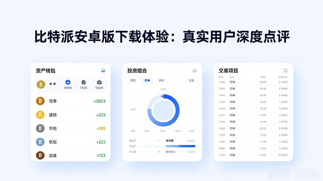 比特派安卓版下载体验：真实用户深度点评