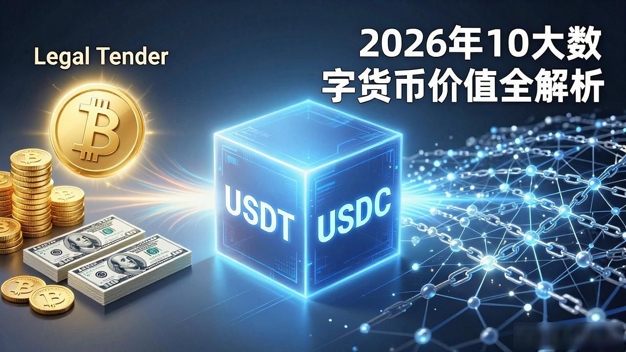 2026年10大数字货币价值全解析