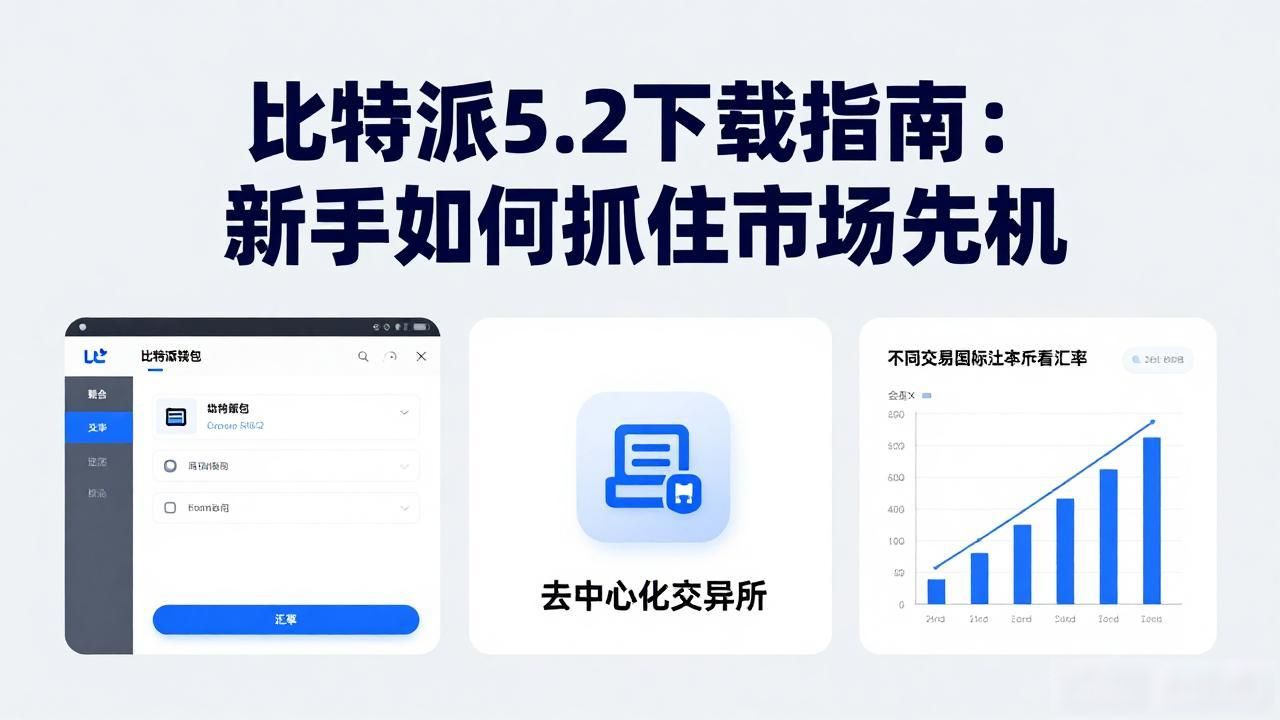 比特派5.2下载指南：新手如何抓住市场先机