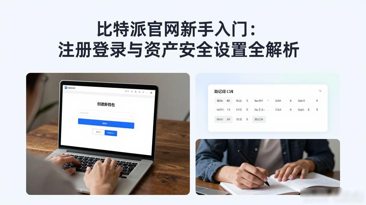 比特派官网新手入门：注册登录与资产安全设置全解析