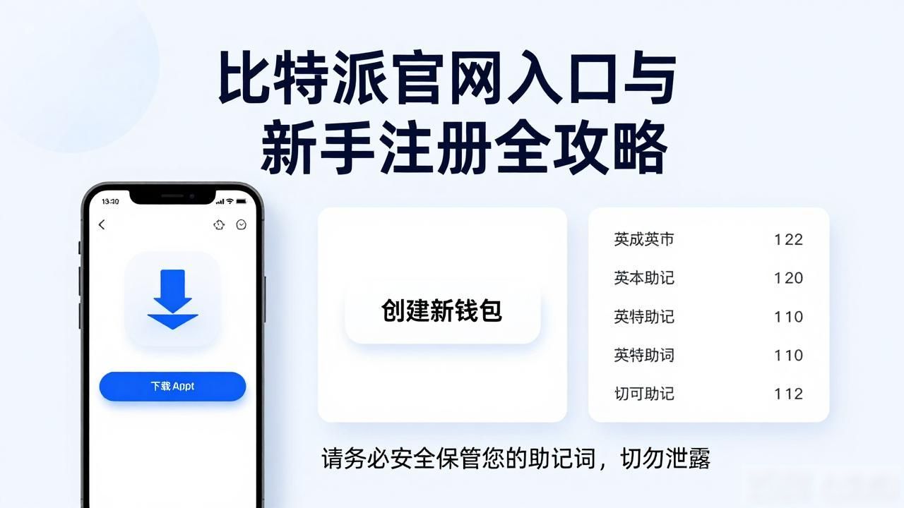 比特派官网入口与新手注册全攻略