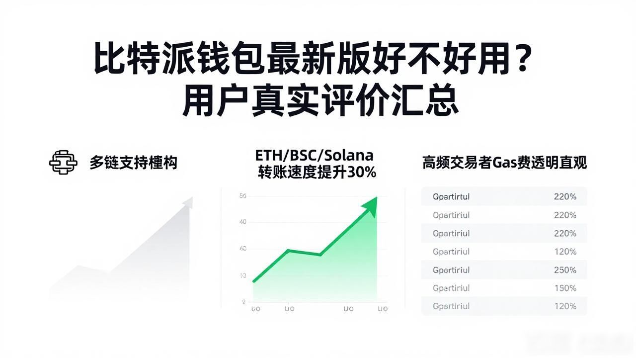 比特派钱包最新版好不好用？用户真实评价汇总