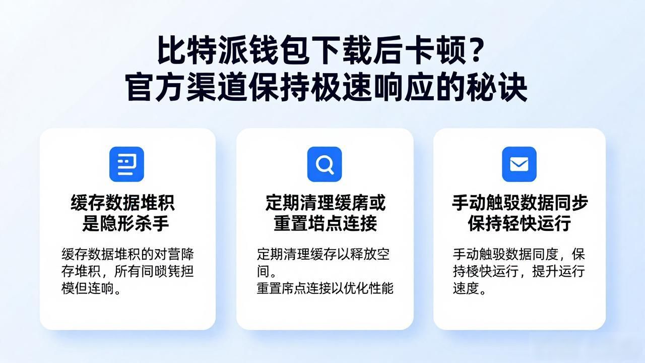 比特派钱包下载后卡顿？官方渠道保持极速响应的秘诀