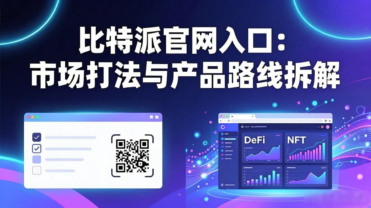 比特派官网入口：市场打法与产品路线拆解