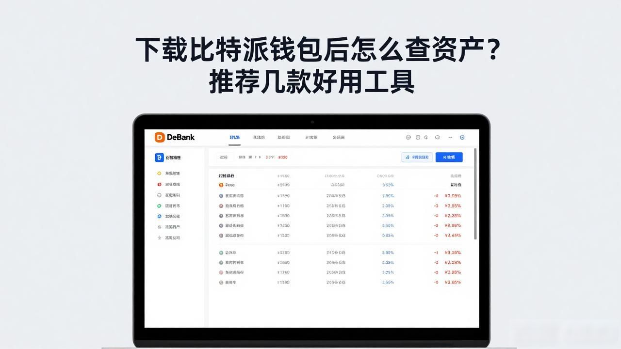 下载比特派钱包后怎么查资产？推荐几款好用工具