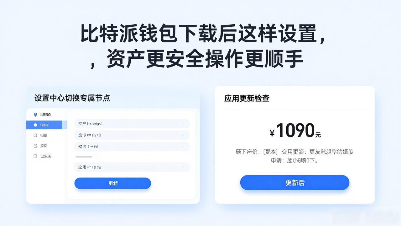 比特派钱包下载后这样设置，资产更安全操作更顺手