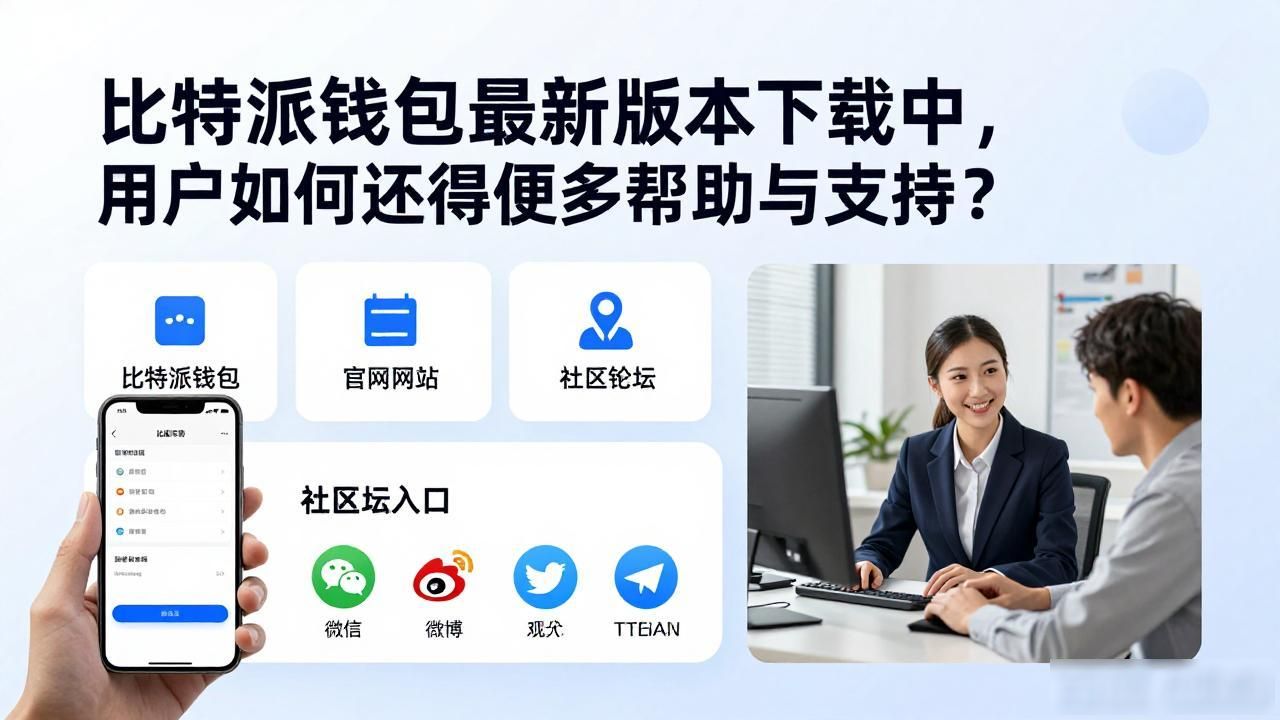 比特派钱包最新版本下载中，用户如何获得更多帮助与支持？
