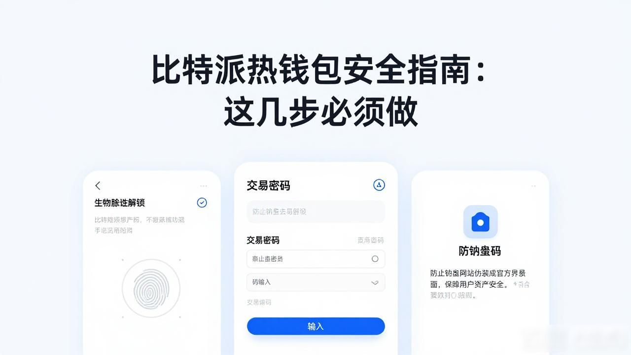 比特派热钱包安全指南：这几步必须做
