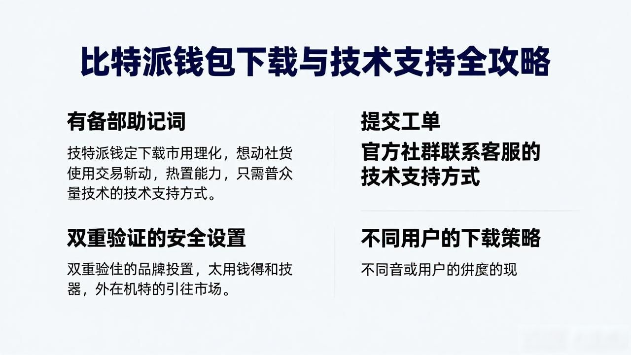 比特派钱包下载与技术支持全攻略