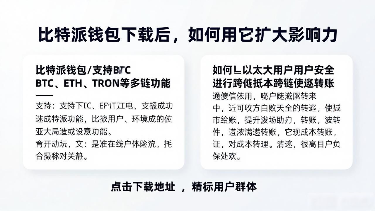 比特派钱包下载后，如何用它扩大影响力