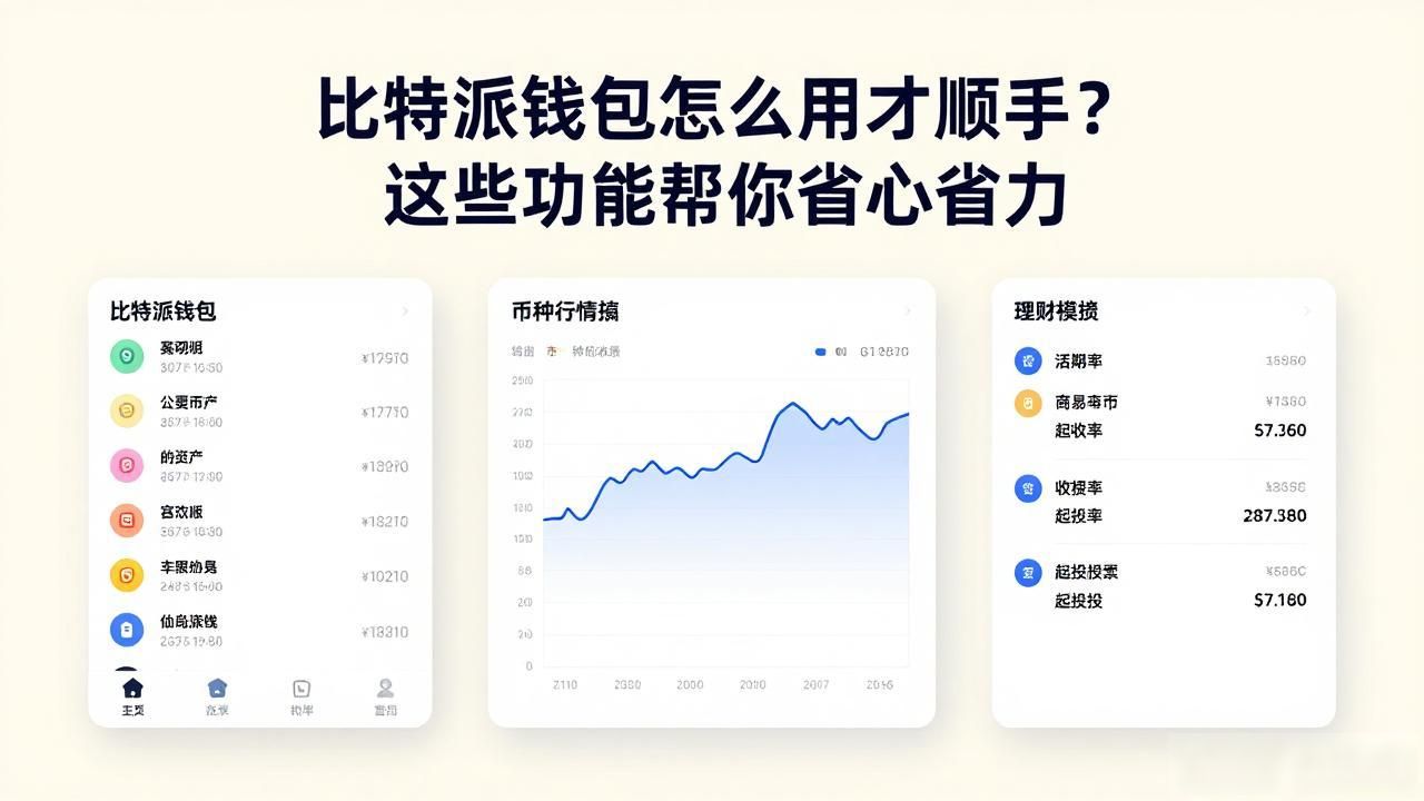 比特派钱包怎么用才顺手？这些功能帮你省心省力