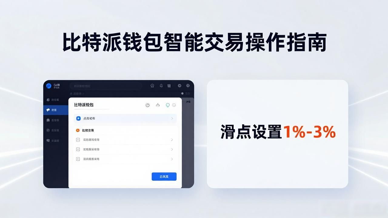 比特派钱包智能交易操作指南