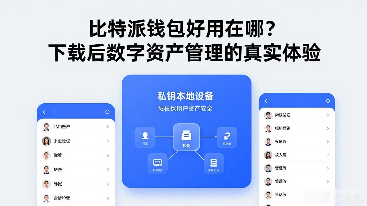比特派钱包好用在哪？下载后数字资产管理的真实体验