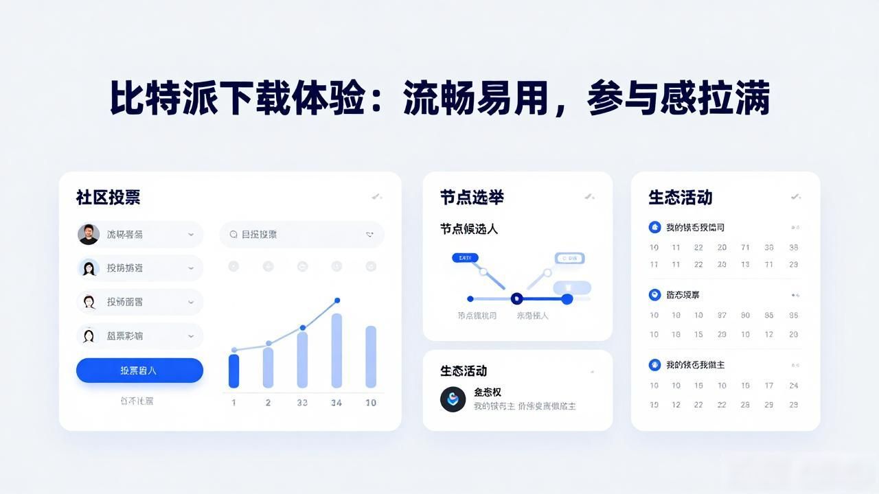 比特派下载体验：流畅易用，参与感拉满