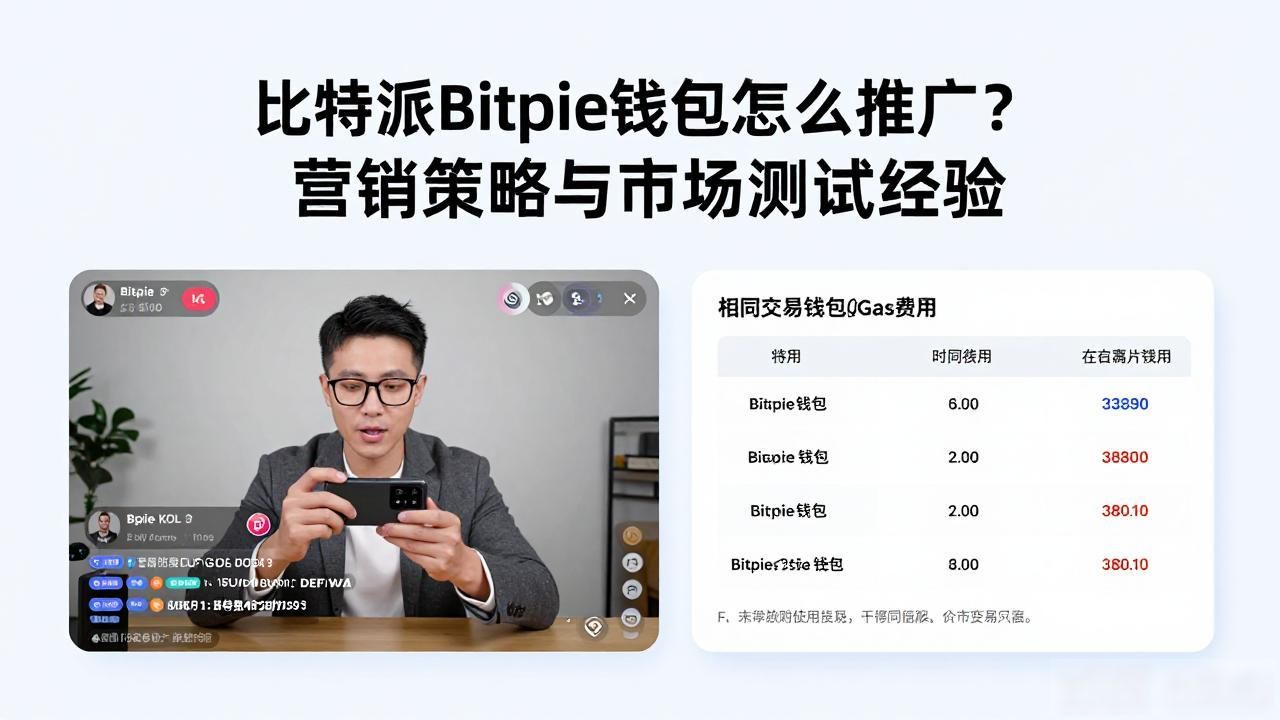 比特派Bitpie钱包怎么推广？营销策略与市场测试经验
