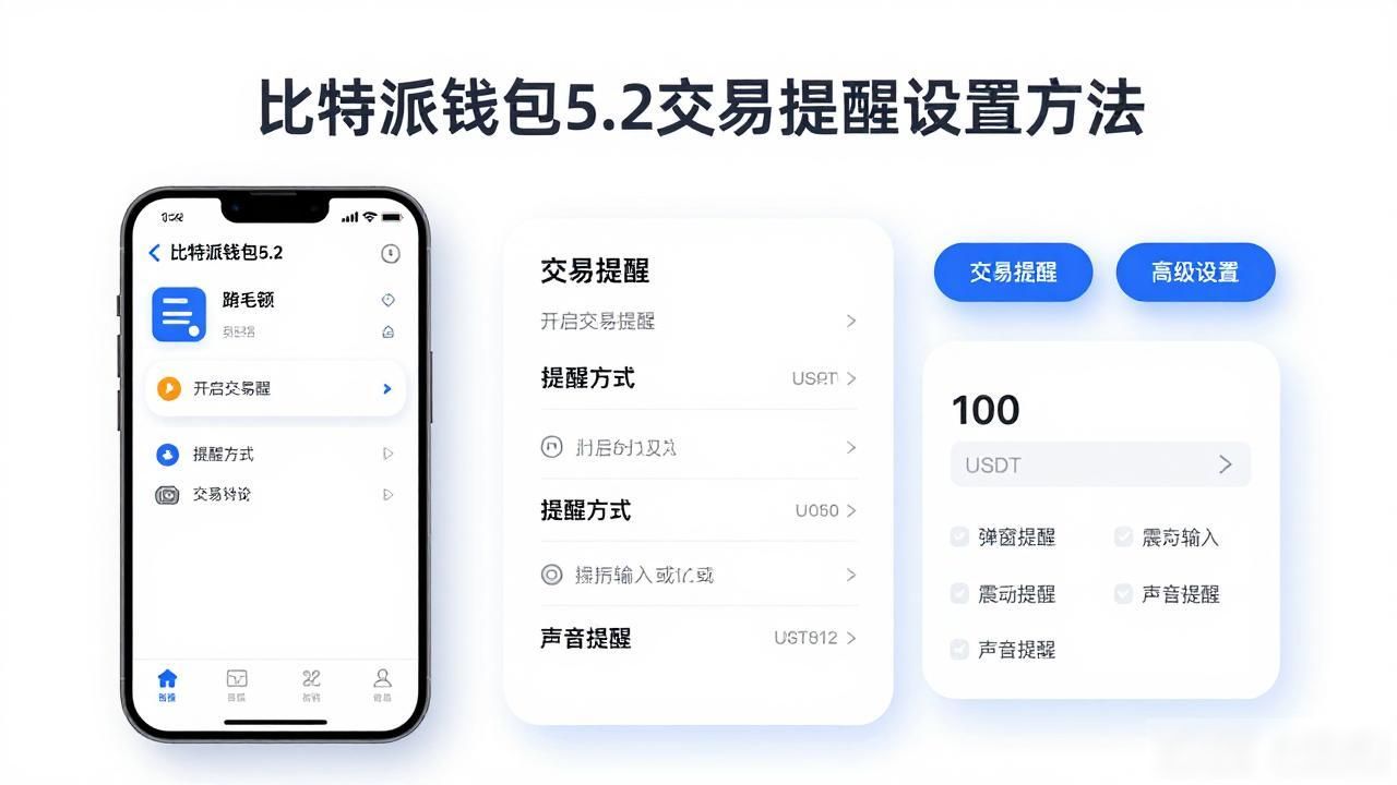 比特派钱包5.2交易提醒设置方法