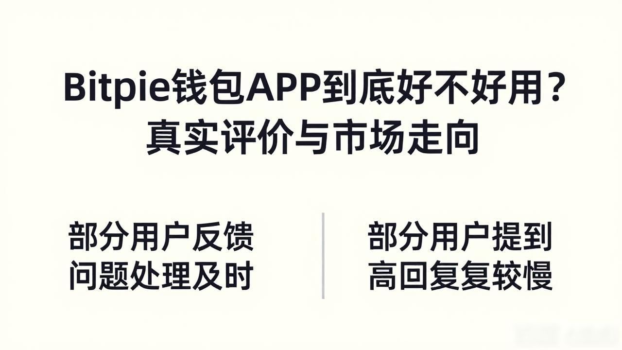 Bitpie钱包APP到底好不好用？真实评价与市场走向
