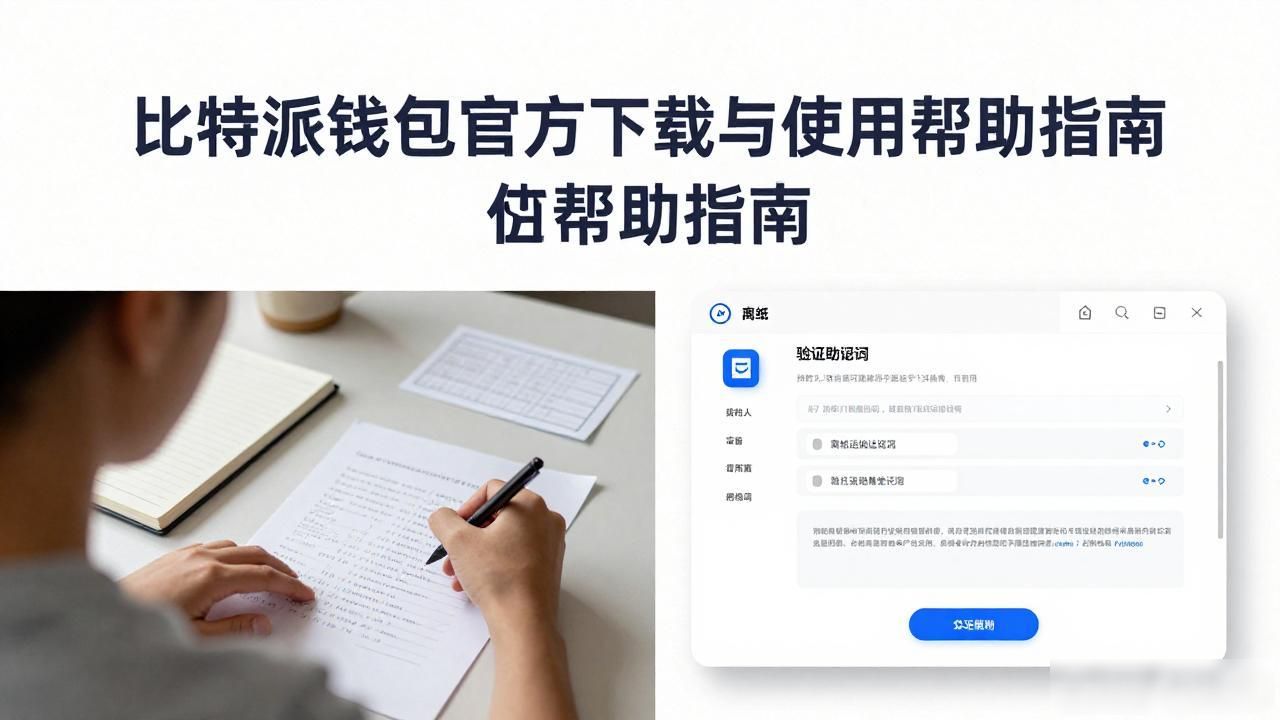 比特派钱包官方下载与使用帮助指南