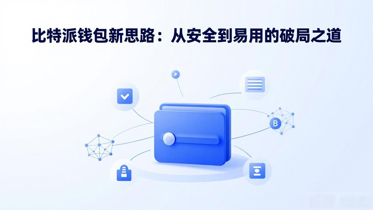 比特派钱包新思路：从安全到易用的破局之道